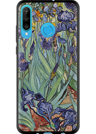 Чехол на huawei p30 lite винсент ван гог. ирисы "161b-1651-72104"