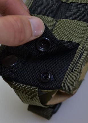 Підсумок на 2 магазини подвійний із кордури піксель molle тактичний ux-63