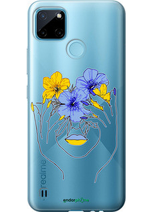 Чехол на realme c25y девушка v4 "5276u-2553-72104"