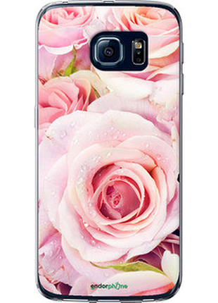Чохол на samsung galaxy s6 edge g925f троянди "525u-83-72104"