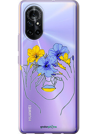 Чехол на huawei nova 8 девушка v4 "5276u-2245-72104"