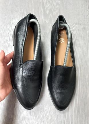 Кожаные женские лоферы marks &amp; spencer