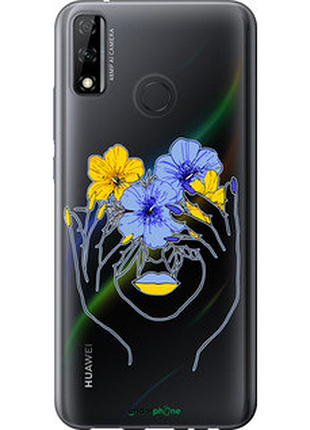 Чехол на huawei y8s девушка v4 "5276u-2027-72104"