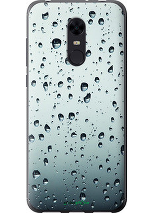 Чехол на xiaomi redmi 5 plus стекло в каплях "848u-1347-72104"