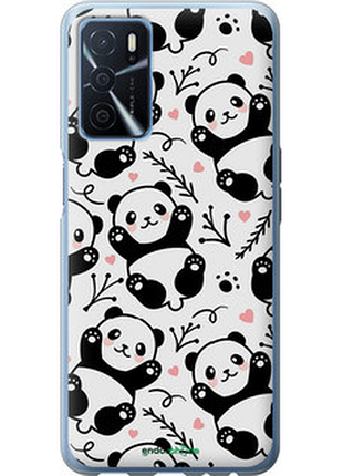 Чехол на oppo a54s панды "4318u-3473-72104"