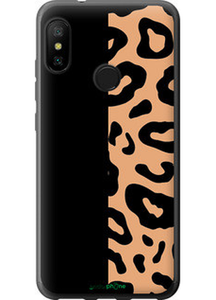Чехол на xiaomi mi a2 lite пятна леопарда "4269u-1522-72104"