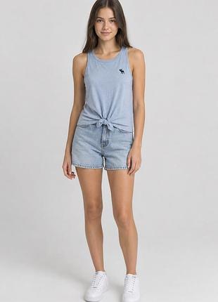 Майка з вузлом abercrombie kids