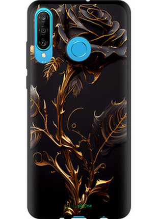 Чехол на huawei p30 lite роза 3 "5552b-1651-72104"