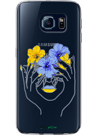 Чохол на samsung galaxy s6 edge g925f дівчина v4 "5276u-83-72104"
