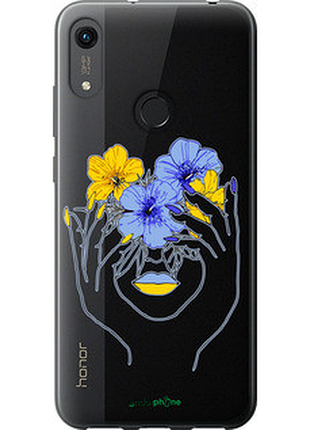 Чехол на huawei honor 8a девушка v4 "5276u-1635-72104"