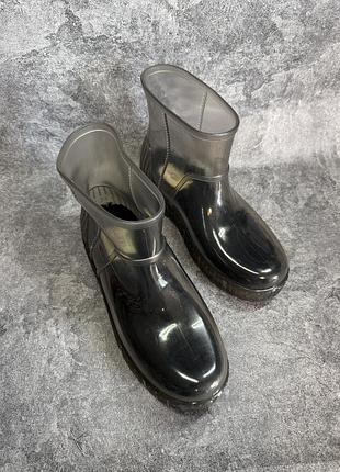 Оригінальні гумові чоботи ugg drizlita waterproof / ботильйони на овчині