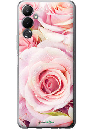 Чехол на tecno pova 4 lg7n розы "525u-2967-72104"