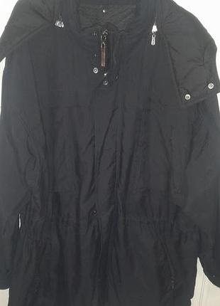Moschino jeans uomo винтажная мужская куртка парка 90s ( xl-хxl / oversize)