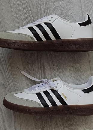 Кросівки adidas samba білі, розмір 38