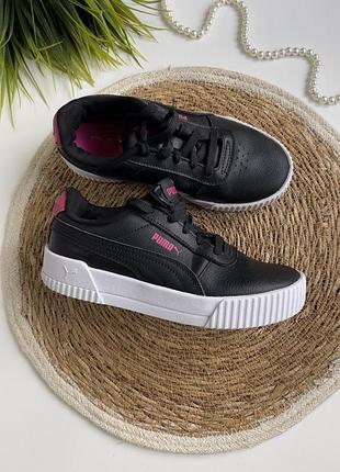 Кросівки кеди puma шкіряні на платформі