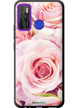 Чехол на tecno spark 5 pro kd7 розы "525b-2445-72104"