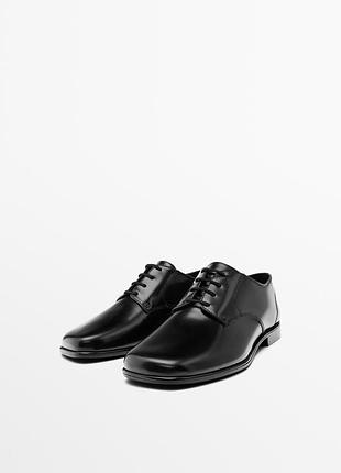 Нові шкіряні дербі massimo dutti