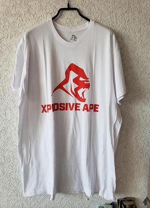 Спортивная футболка xplosive ape (бренд крупной британии) | размер 3xl | 100% хлопок