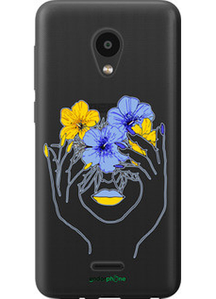 Чехол на meizu c9 девушка v4 "5276u-1627-72104"