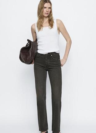 Джинси massimo dutti з високою талією