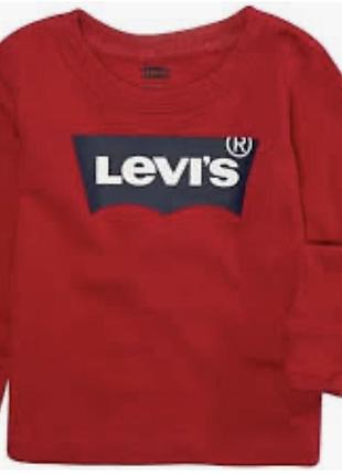 Новий лонгслів levis 1-2 роки 86-92 см