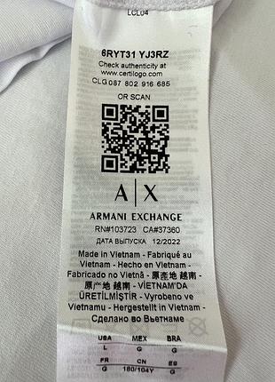 Новый лонгслів armani exchange розмір l 5