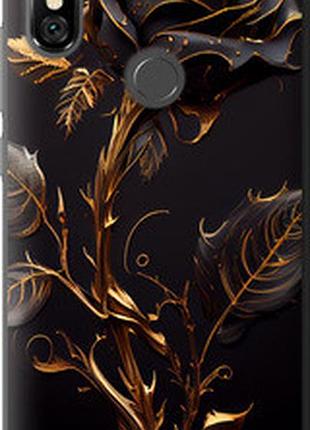 Чехол на xiaomi redmi note 6 pro роза 3 "5552u-1551-72104"