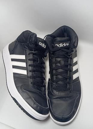 Хайтопи , кросівки adidas , чоловічі , чорні