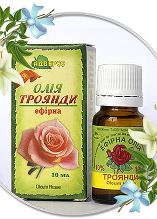 Эфирное масло розы 10%(10мл)