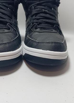 Теплые кроссовки puma, черные, для подростка 4