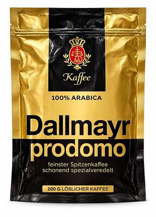 Кофе растворимый dallmayr prodomo - 100% натуральный растворимый кофе, 200 г