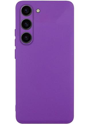 Чехол tpu getman liquid silk full camera для samsung galaxy s23