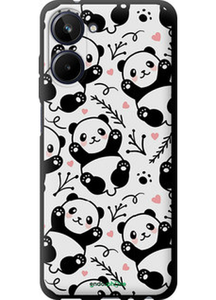 Чохол на realme 10 панди "4318b-2946-72104"