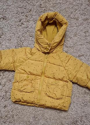 Демисезонная куртка zara 80-86 cм