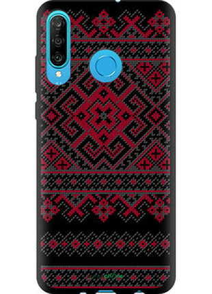 Чехол на huawei p30 lite вышиванка 52 "1763b-1651-72104"