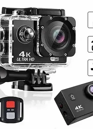 Екшн камера h9r eken action camera екшн камера 4k wifi and a7+