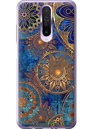 Чехол на xiaomi redmi k30 золотой узор "678u-1836-72104"