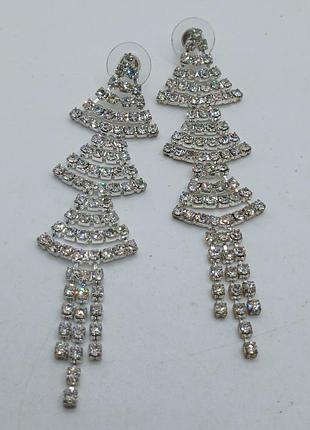 Серьги сережки бижутерия