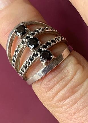 Кольцо серебро 925 5