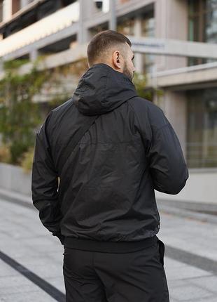Вітровка чоловіча "windrunner jacket" nike чорна 2