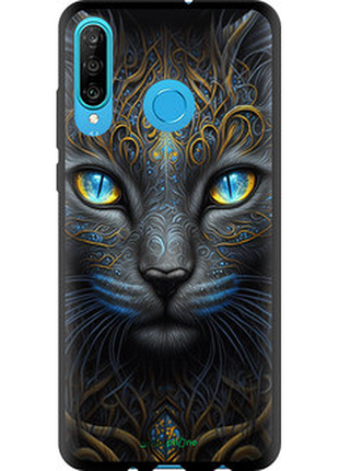 Чехол на huawei p30 lite кошка "5548b-1651-72104"