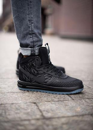 Чоловічі кросівки nike air force 1 duckboot black