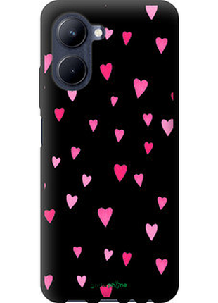 Чехол на realme c33 сердечки 2 "4763b-2870-72104"
