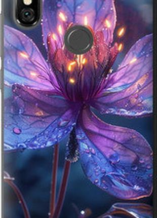 Чехол на xiaomi redmi note 6 pro магический цветок "6038u-1551-72104"