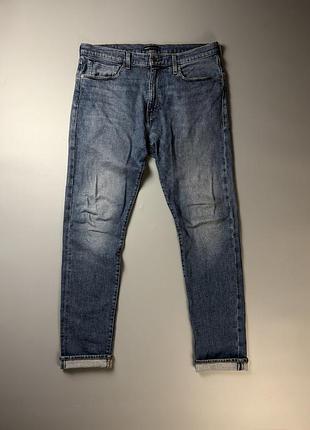Чоловічі джинси levi's made & crafted 512 slim taper blue jeans джинси левіс оригінал