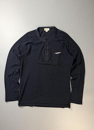 Лонгслів хенлі diesel love and workwear vintage waffle henley лонгслів чорний синій