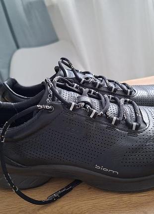 Кросівки ecco biom чорні шкіряні 38 розмір