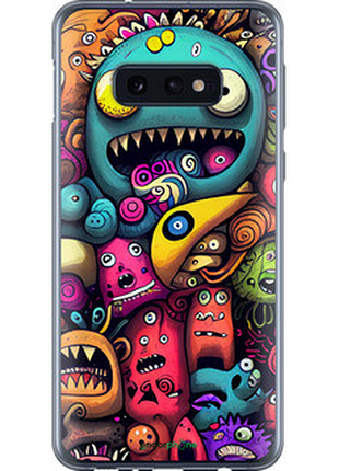Чохол на samsung galaxy s10e сумішні монстри "5549u-1646-72104"