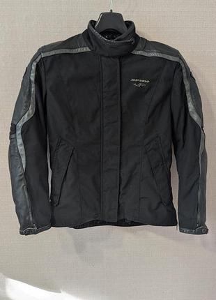 Женская мотокуртка spidi h2out warrior lady, защита ce, натуральная кожа, m