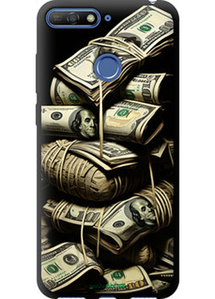 Чехол на huawei honor 7a pro big money "5666b-1440-72104"